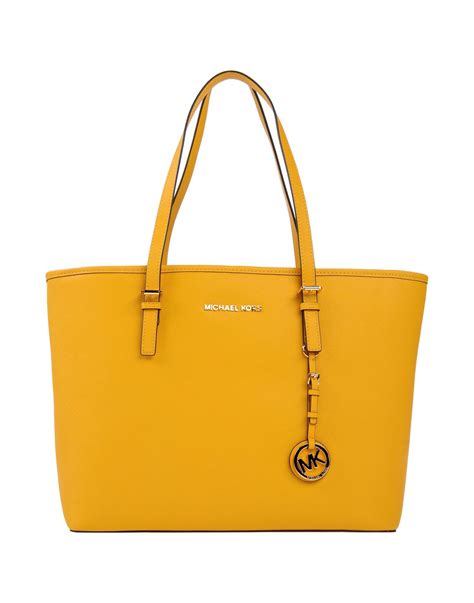 michael kors leather charms yellow sunset keychain|michael kors handbag keychain: Handbags .